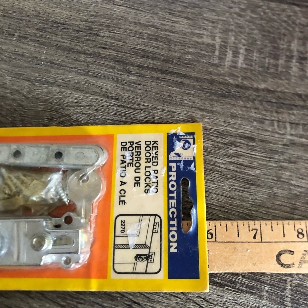 Keyed Patio Door Lock - Picture 3 of 7
